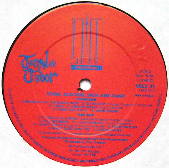 Tenpole Tudor - Eddie, Old Bob, DickAnd Gary