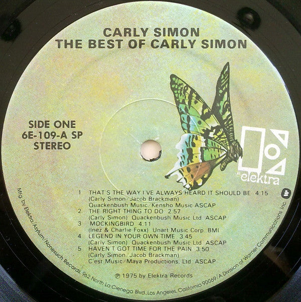 Simon, Carly - The Best Of Carly Simon