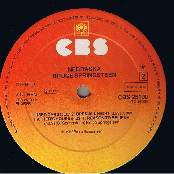 Springsteen, Bruce - Nebraska
