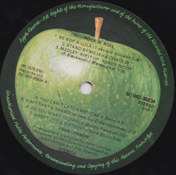 Lennon, John - Rock 'n' Roll