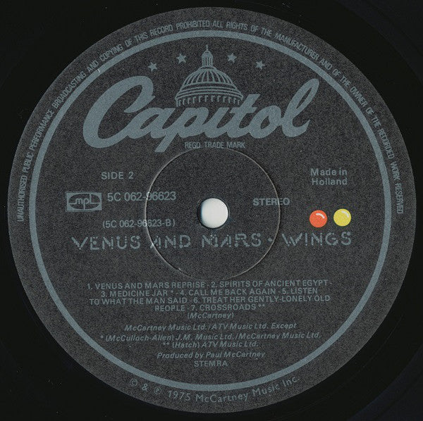 Wings - Venus And Mars