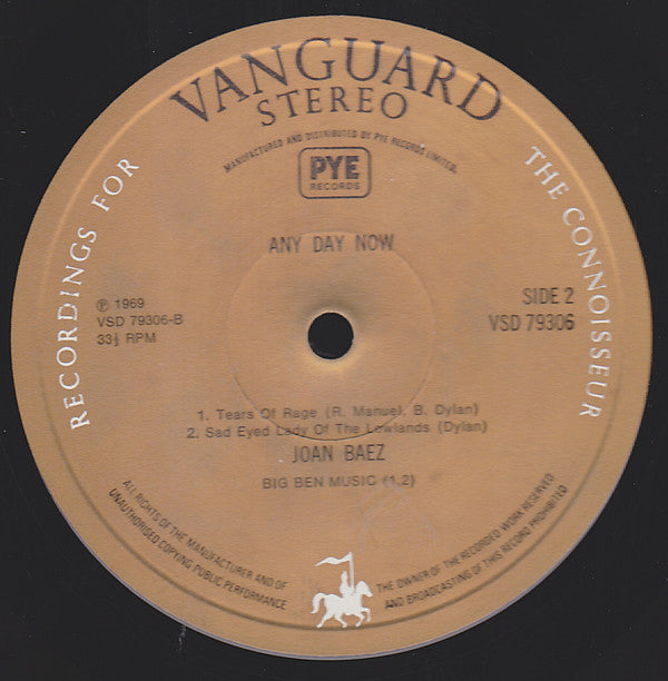 Baez, Joan - Any Day Now, Songs Of Bob Dylan