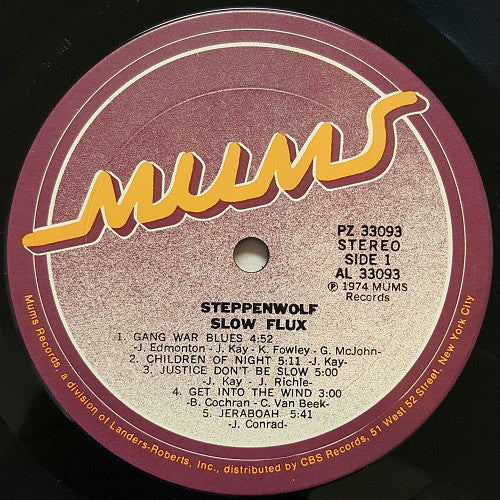 Steppenwolf - Slow Flux