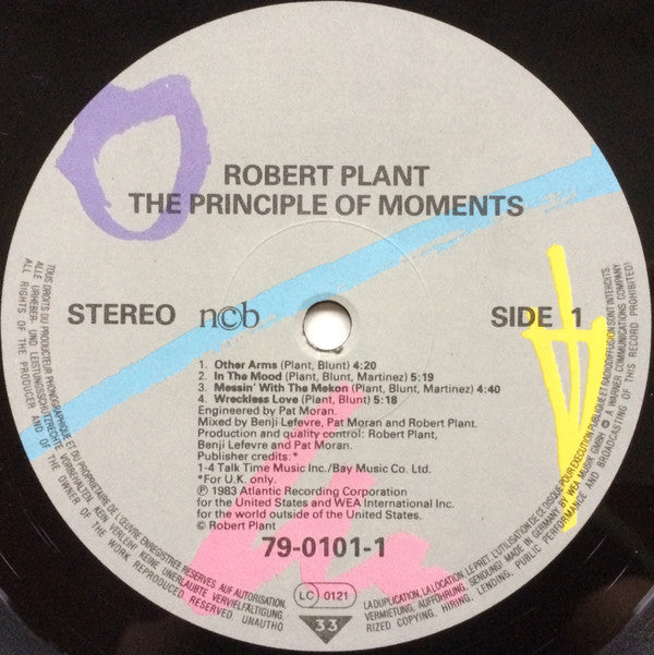 Plant, Robert – The Principle Of Moments