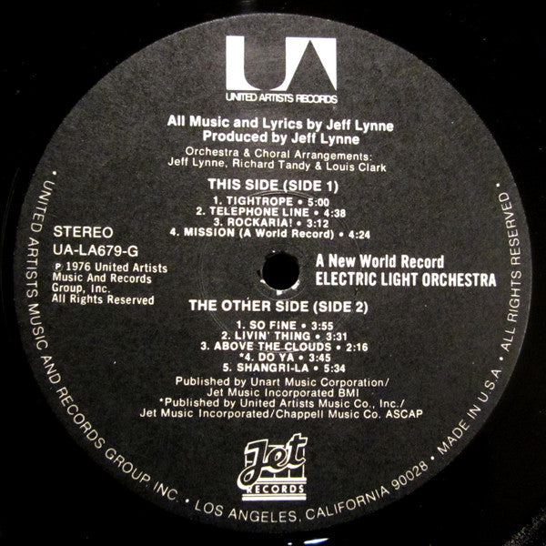Electric Light Orchestra - A New World Record