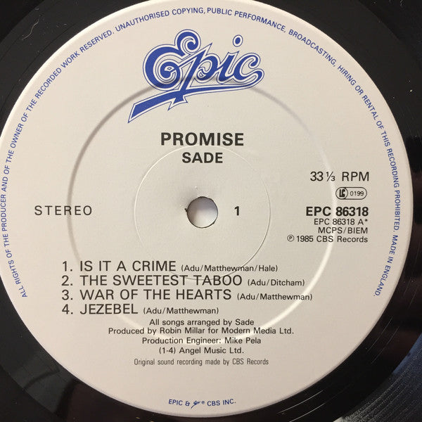 Sade - Promise