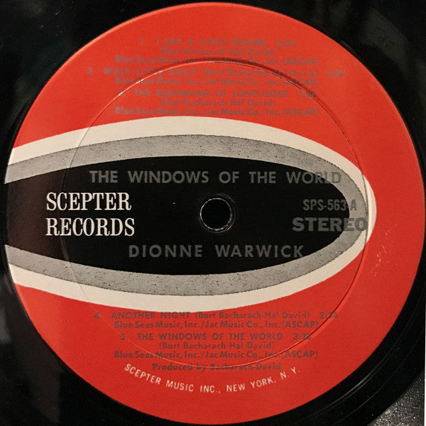 Warwick, Dionne - The Windows Of The World