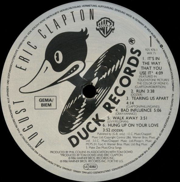 Clapton,Eric - August