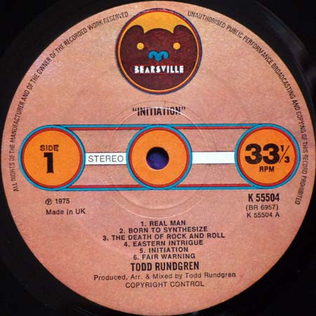 Rundgren, Todd - Initiation