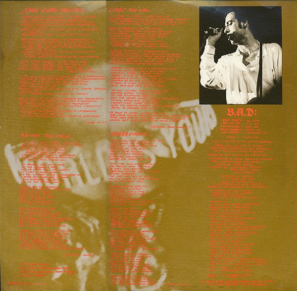 Big Audio Dynamite - No. 10, Upping Street