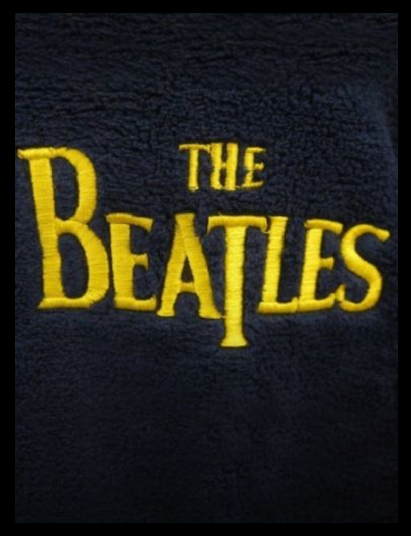 Beatles - Rock Band Yellow Submarine Fleece Dressing Gown