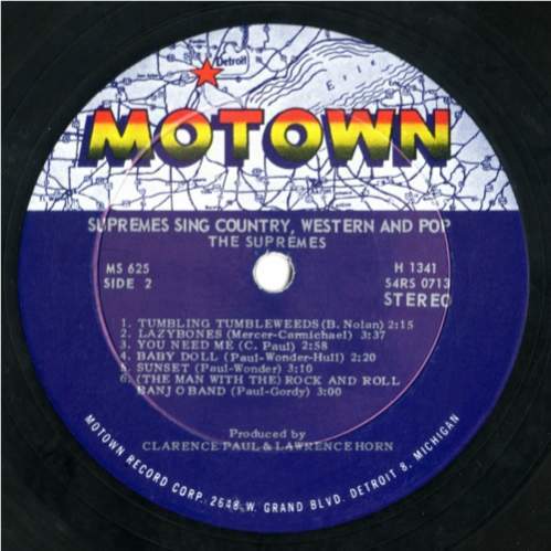 Supremes - Sing Country, Western & Pop