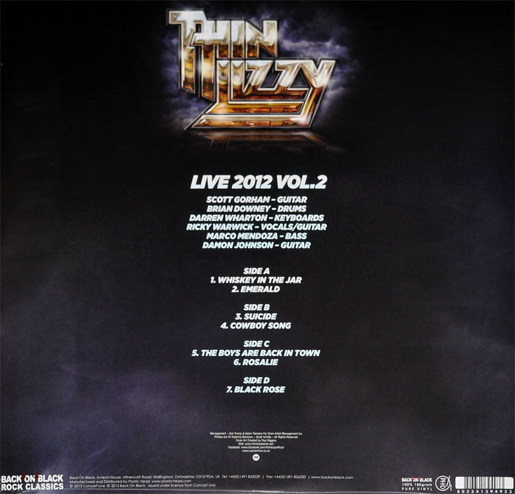 Thin Lizzy - Live 2012 vol. 2