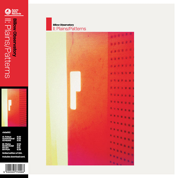 Billow Observatory - II Plains/Patterns