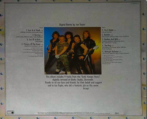 Accept - Hungry Years - RecordPusher