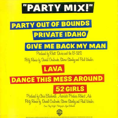 B 52's - Party Mix