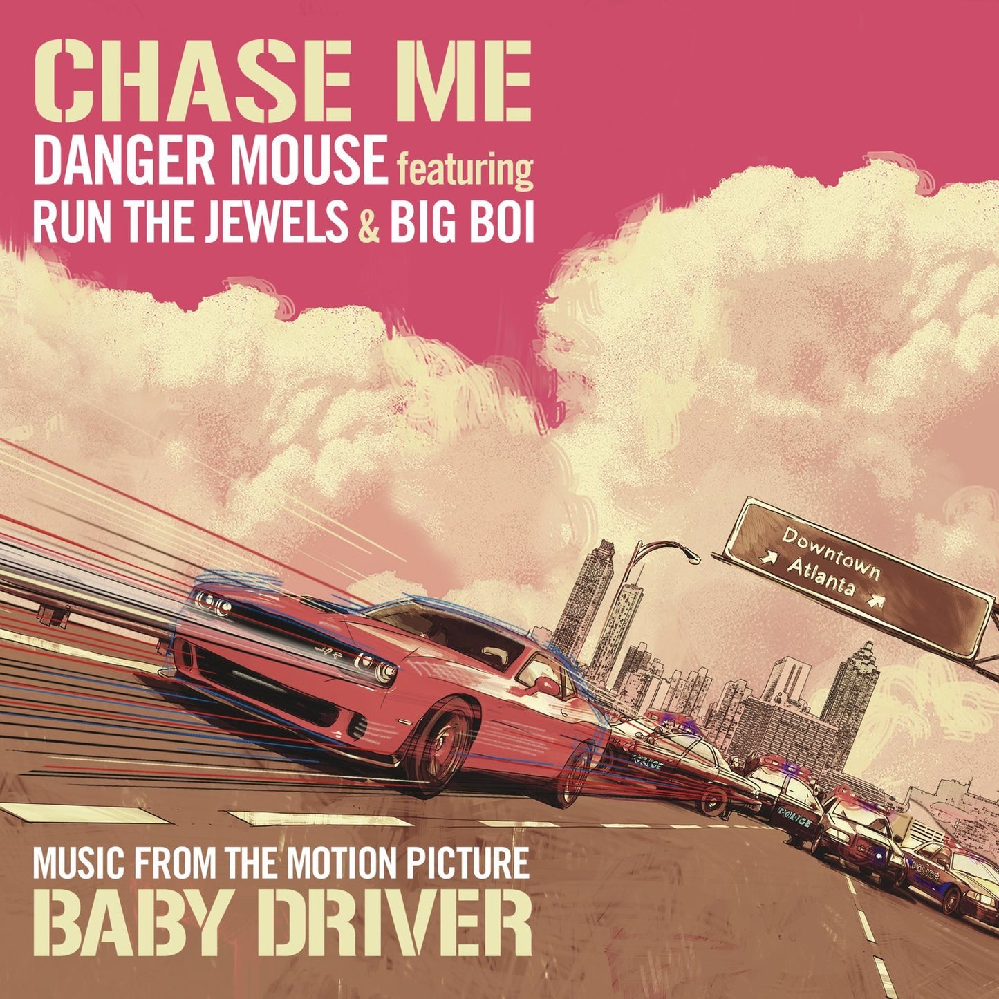 Danger Mouse Feat. Run The Jewels & Big Boi ‎– Chase Me