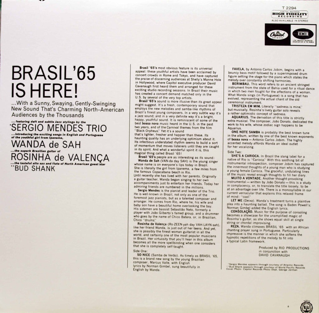 Mendes, Sergio Brasil '65 - Wanda de Sah