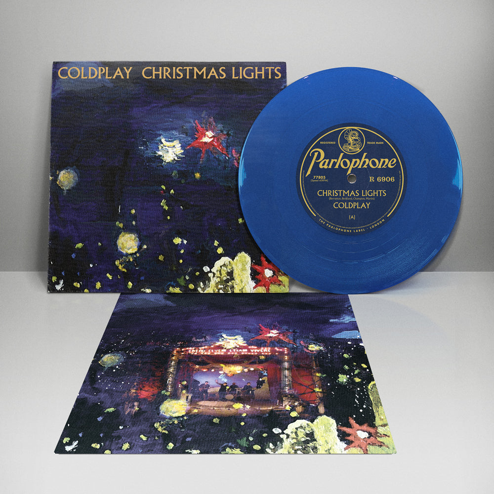 Coldplay Christmas Lights Vinyl Shop RecordPusher