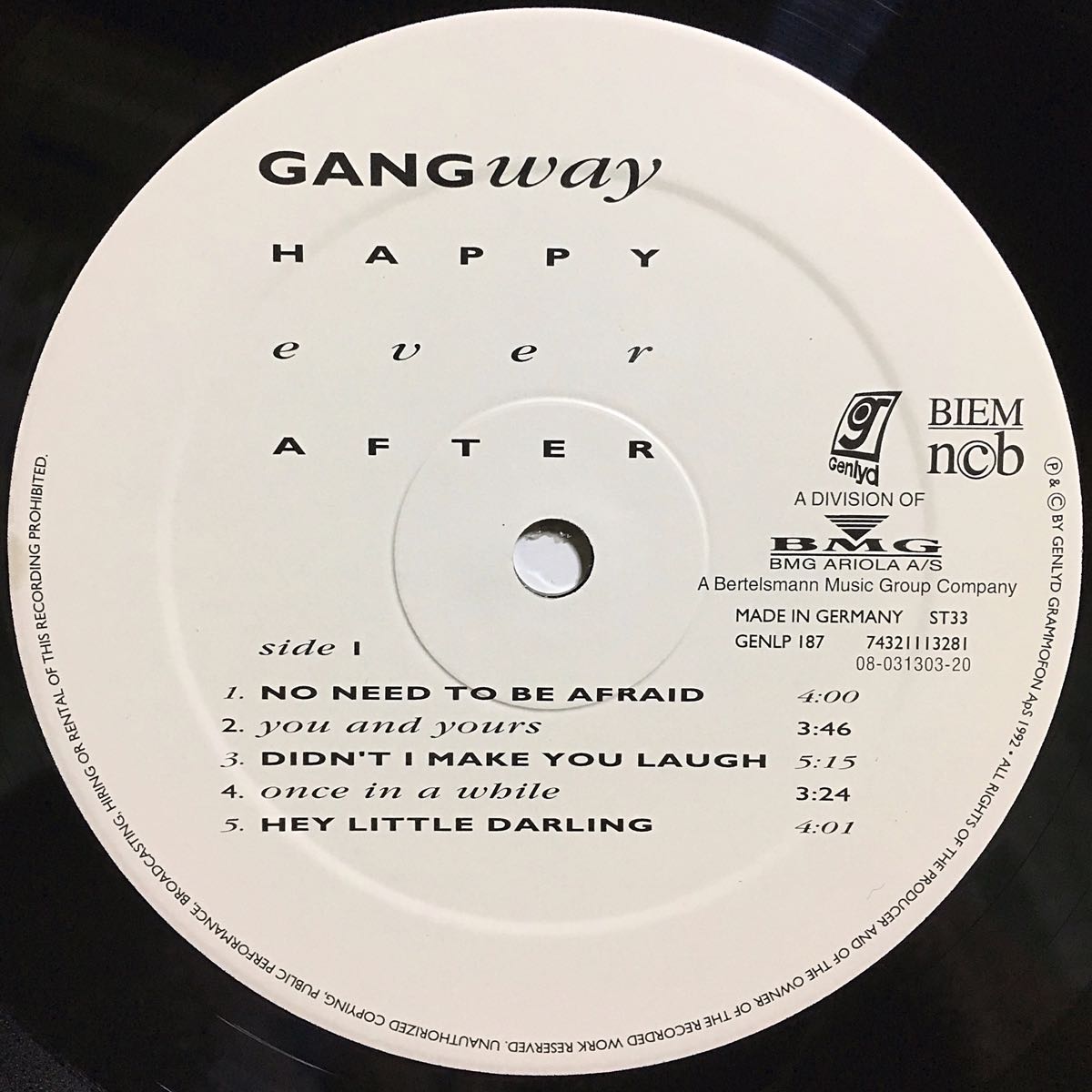 Gangway – Happy Ever After