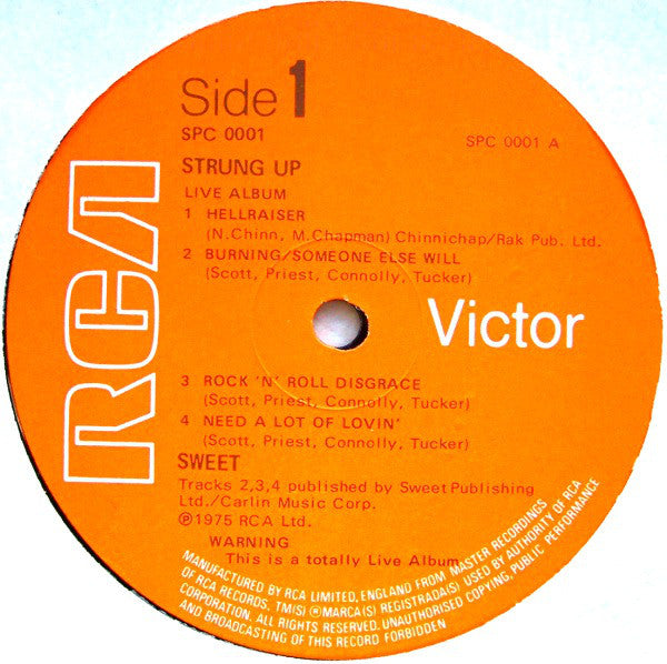 Sweet - Strung Up