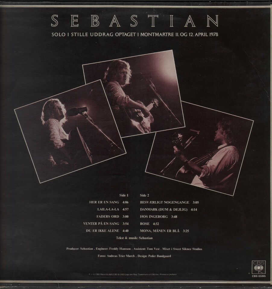 Sebastian - I Montmartre