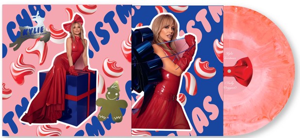 Kylie Minogue 'Kylie Christmas' Album On Vinyl Record - Holiday Music Special Edition