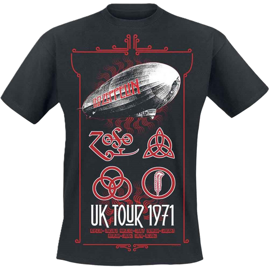Led Zeppelin UK Tour '71 - T-Shirt