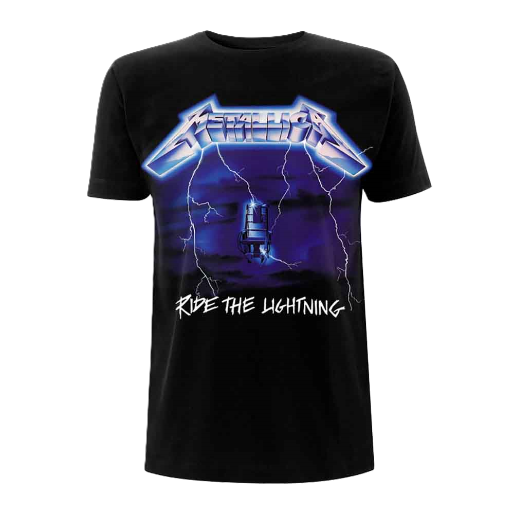 Metallica Ride The Lightning with Tracks - T-Shirt