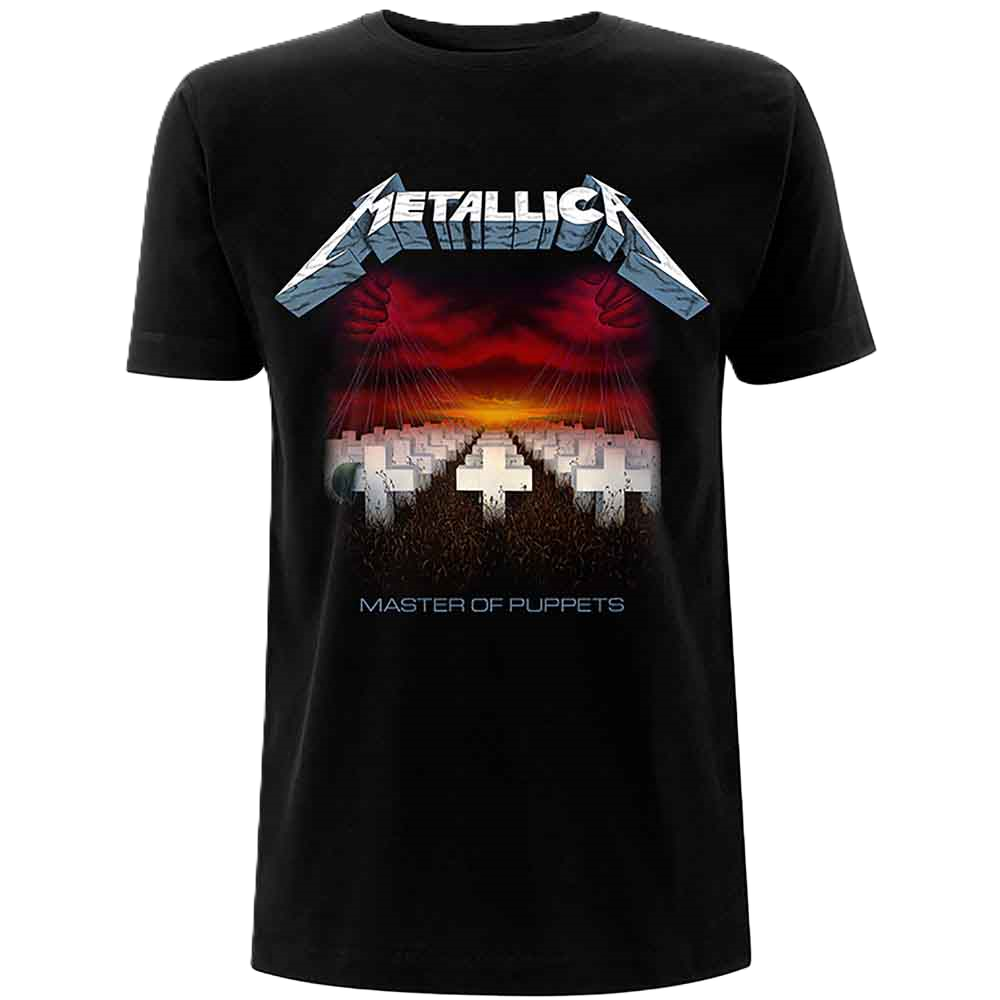 Metallica Master Of Puppets with Tracks - T-Shirt