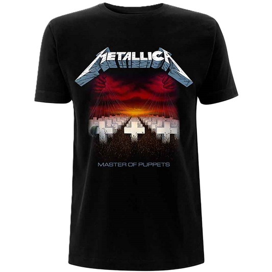 Metallica Master Of Puppets with Tracks - T-Shirt