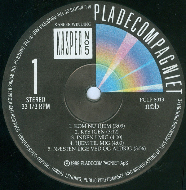 Kasper Winding ‎– No 5