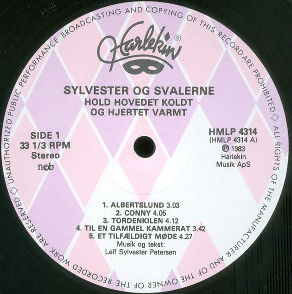Sylvester Og Svalerne - Hold Hoved Koldt Og hjertet Varmt