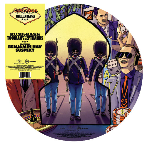 Rune Rask x TooManyLeftHands (Feat. Suspekt og Benjamin Hav) - København