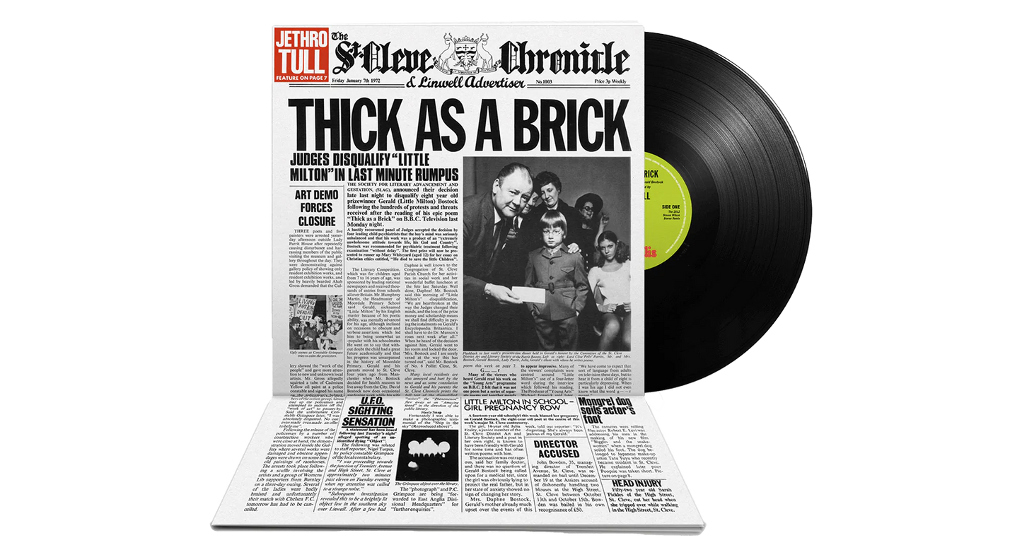 Jethro Tull - Thick As  A Brick