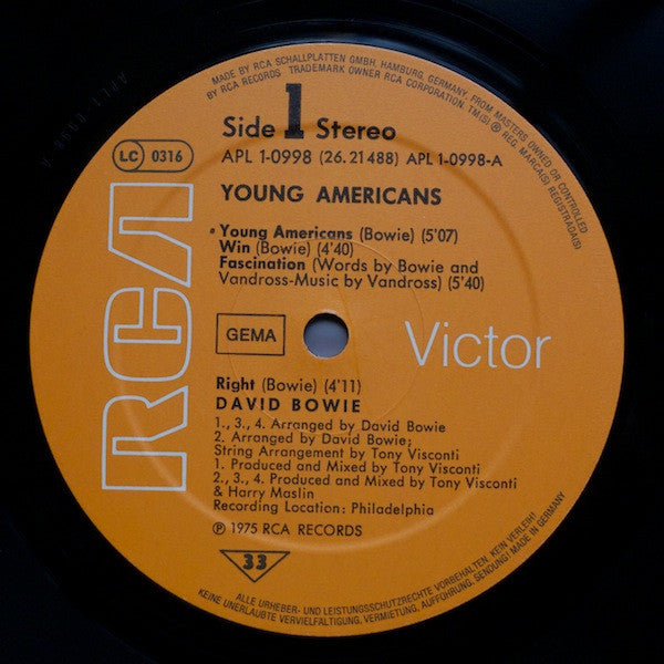 Bowie, David - Young Americans