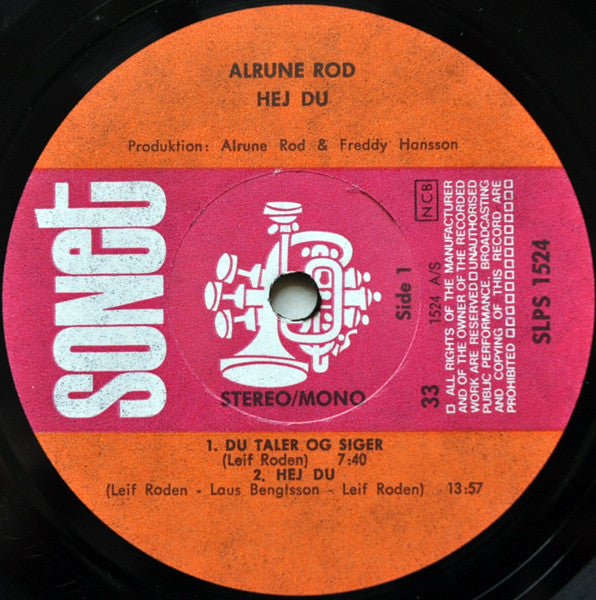 Alrune Rod - Hej Du