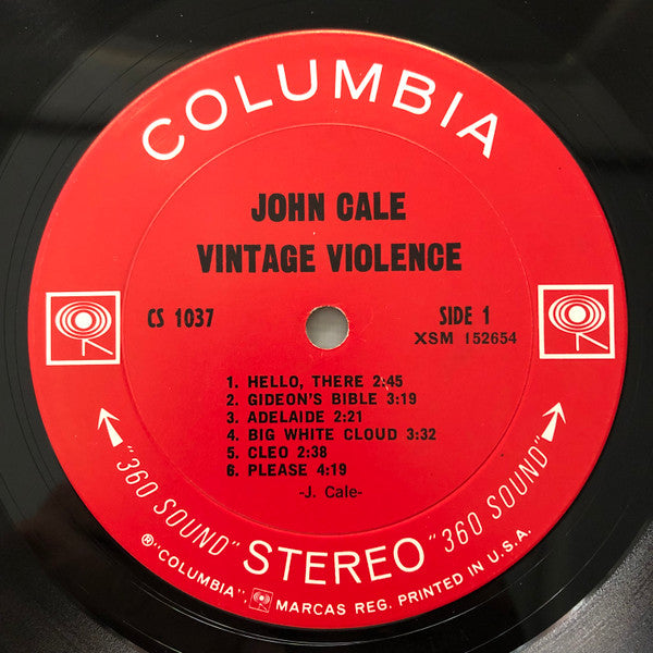 John Cale - Vintage Violence