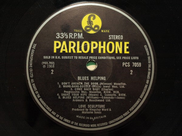 Love Sculpture - Blues Helping