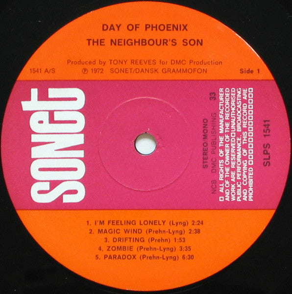 Day Of Phoenix- The Neighbour's Son
