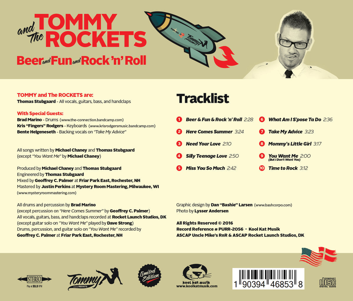 Tommy And The Rockets - Beer And Fun And Rock n Roll