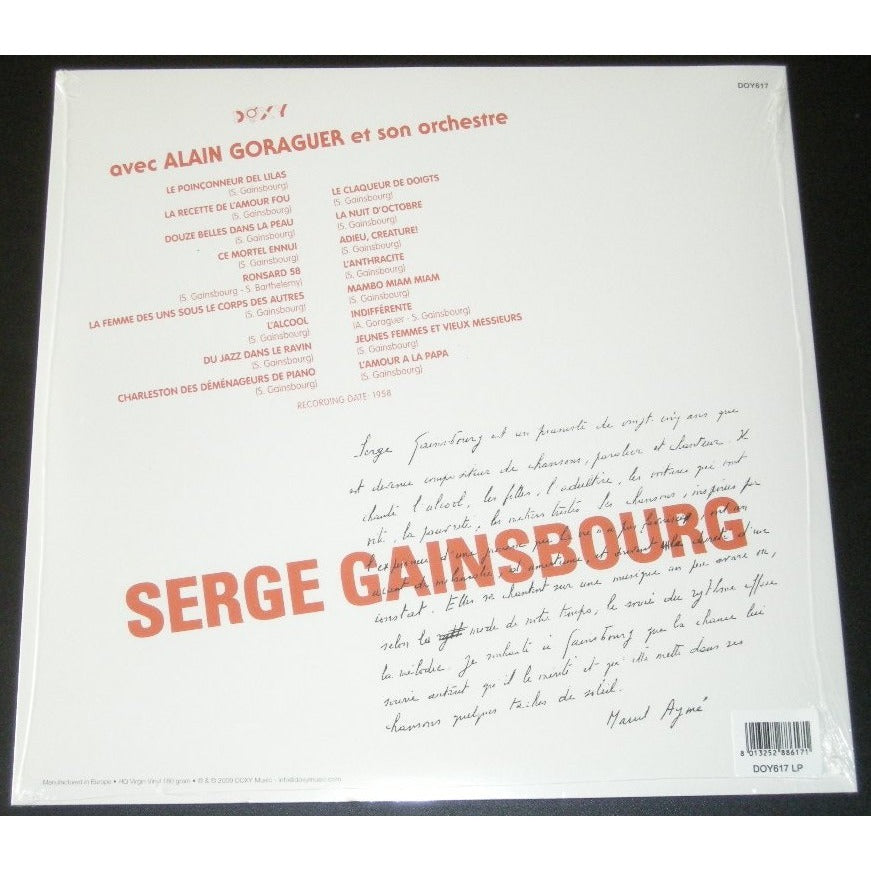 Gainsbourg, Serge - du Chant á la une!... Volume 1&2
