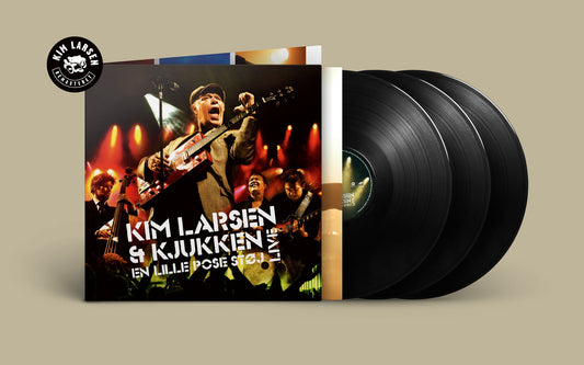 Larsen, Kim & Kjukken ‎– En Lille Pose Støj Live