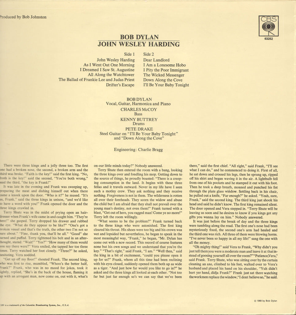 Dylan, Bob - John Wesley Harding