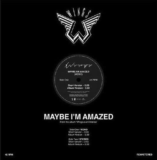 Wings - Maybe I'm Amazed.
