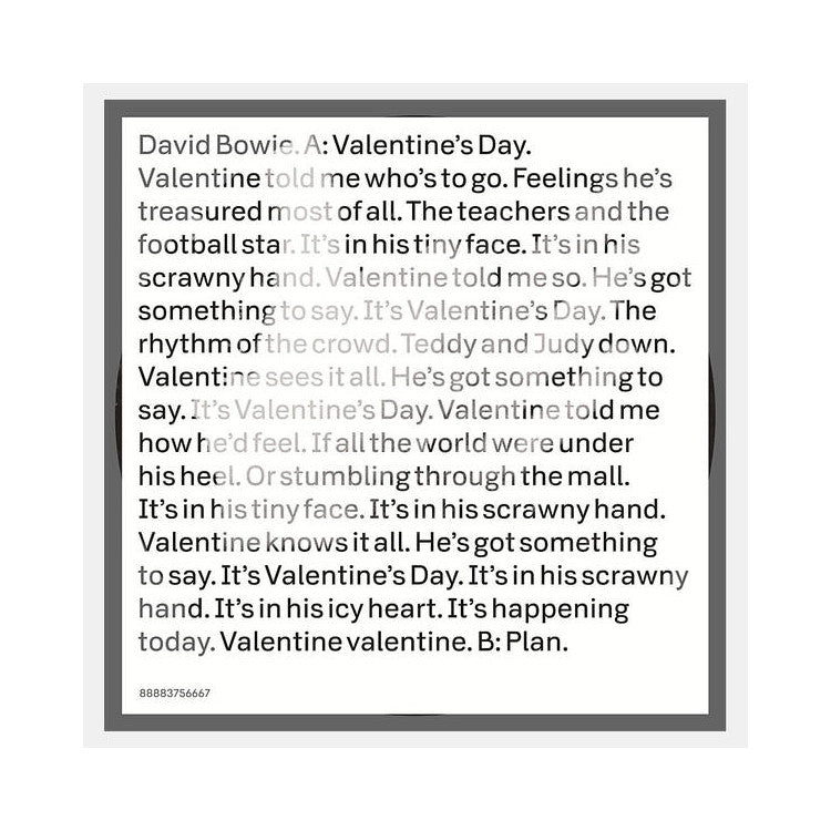 Bowie, David - Valentine's Day
