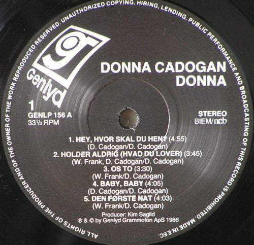 Cadogan, Donna - Donna.