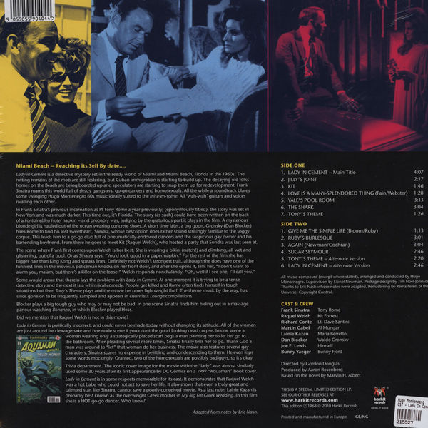 Lady In Cement - OST