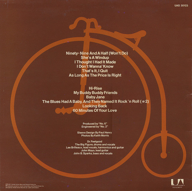 Dr. Feelgood - Be Seeing You.