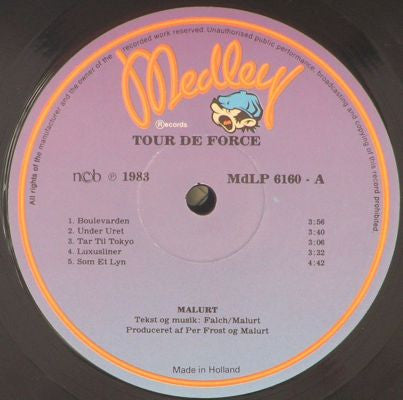 Malurt ‎– Tour De Force